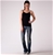 Calvin Klein Jeans Womens Classic Stretch High Rise Boot Leg Jeans