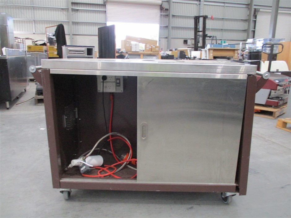 Mobile Coffee Trolley Auction (0015-3016399) | Grays Australia