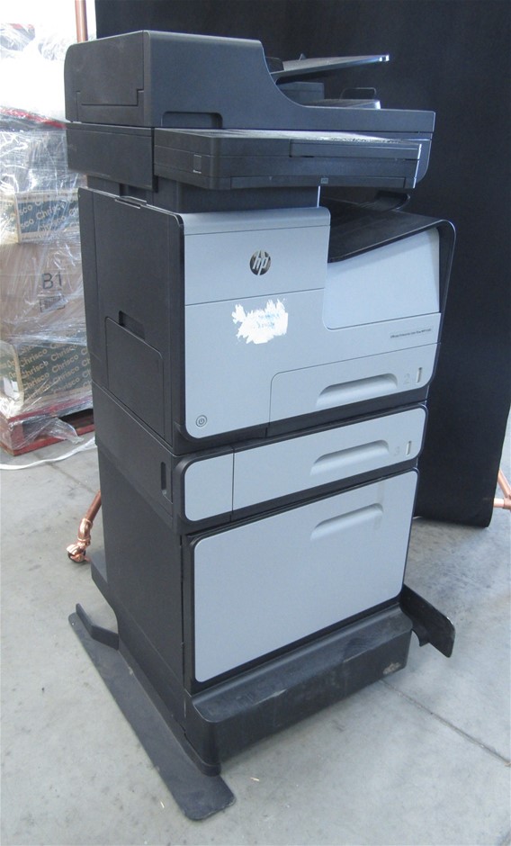 HP MFP X585 Officejet Enterprise Color Printer Auction (00013016212