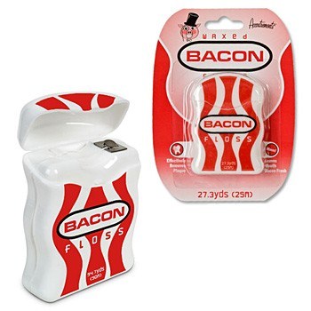 Bacon Flavoured Dental Floss