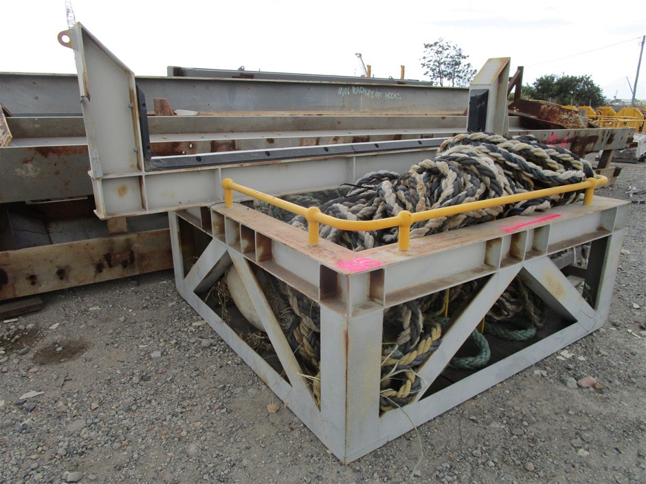 Crane Boom Rest Mounted on Frame Auction (0038-7024243) | Grays Australia