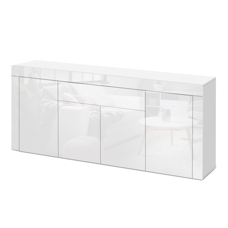 Artiss Buffet Sideboard Cabinet High Glo
