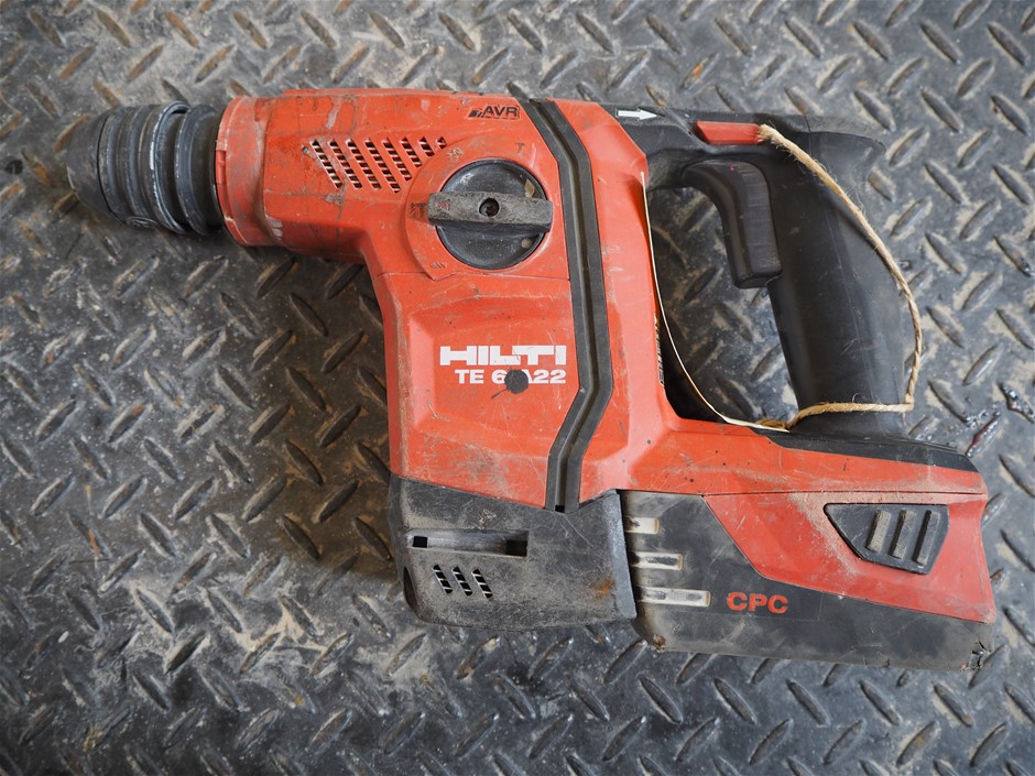 Hilti Cordless Hammer Drill model TE 6A22 Auction (01685040186