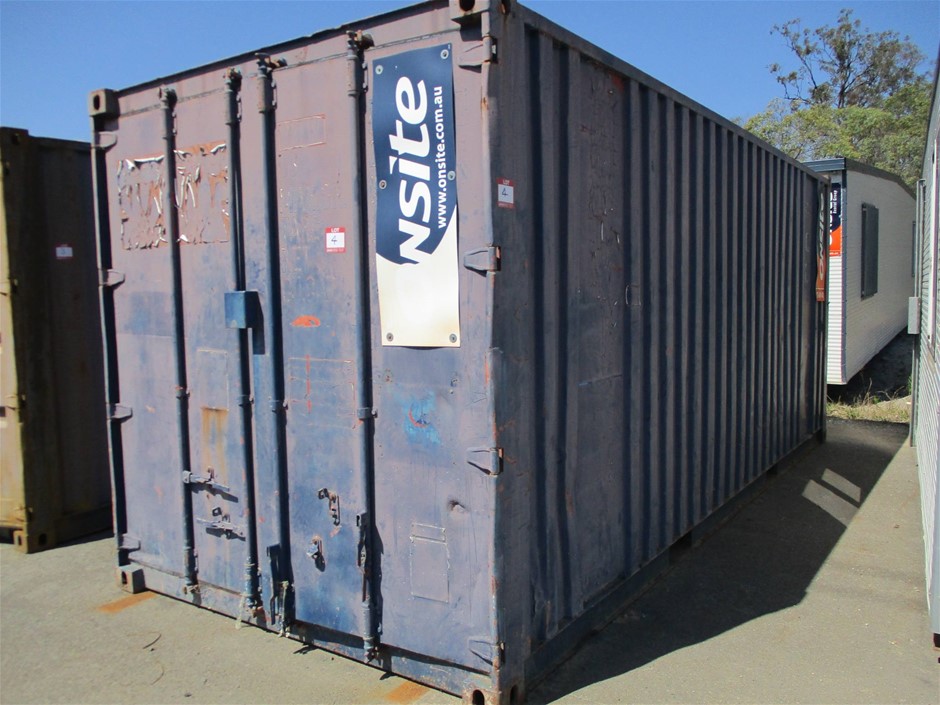 20 Foot Shipping Container Brisbane Auction (00117024246) Grays
