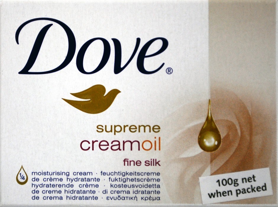 48 x Dove 100G Supreme Creamoil Soap Bar
