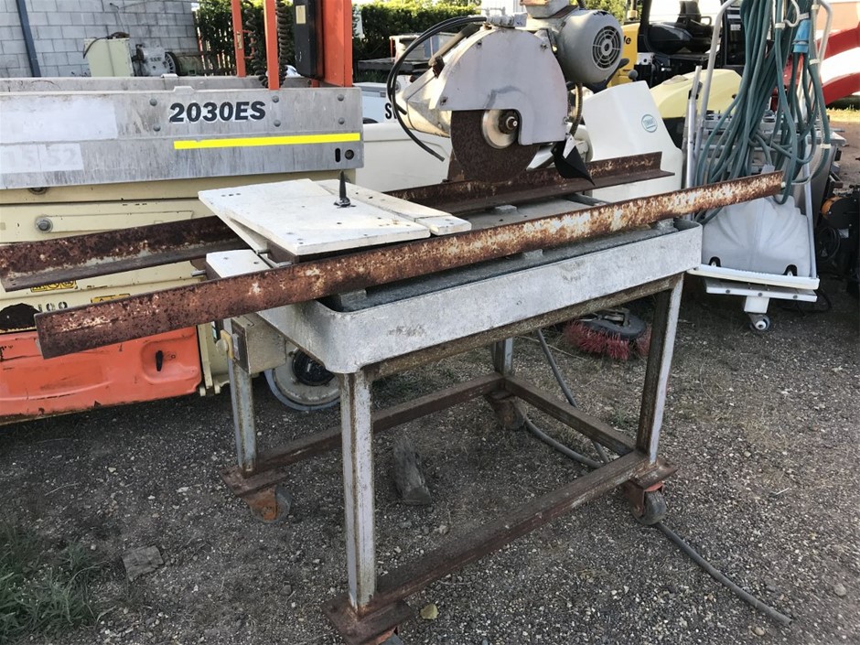 Heathway Tile Cutter 12 Cutoff Saw Auction 0040 Grays Australia