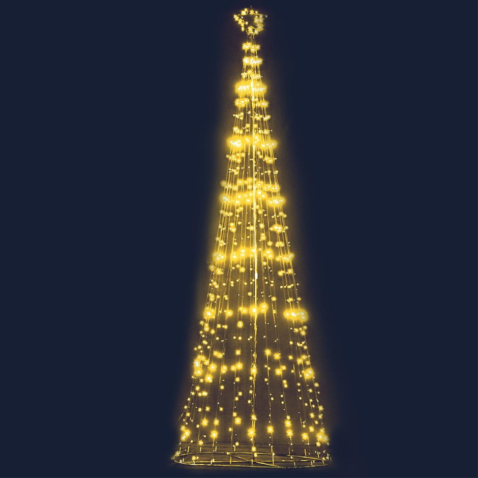 Jingle Jollys 5M LED Christmas Tree Opti