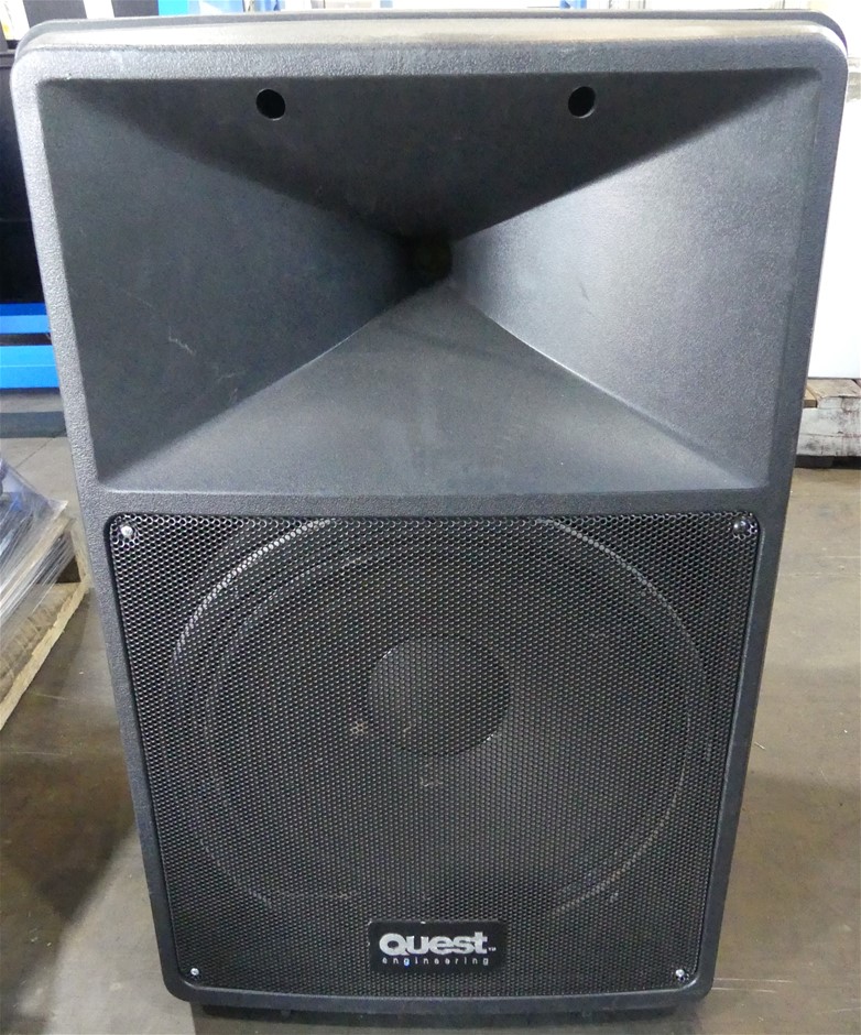 Quest QS 500 Twoway Passive Audio Speaker Auction (00902524351