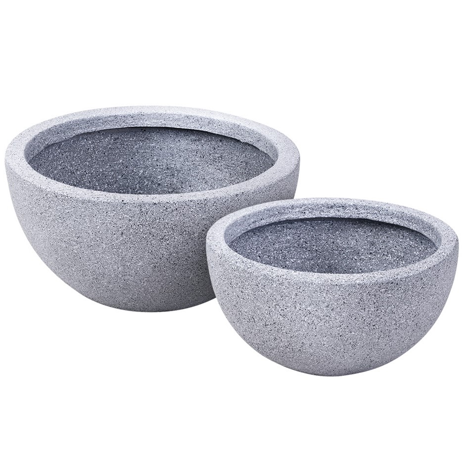 Gardeon 2X Plant Pots Stone Large Garden