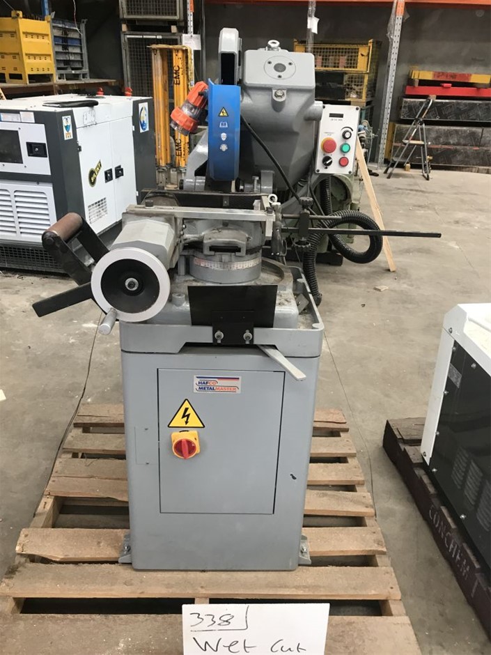 Wet Cut Saw, Hafco Metal Master, Model CS350, Auction (01035038580