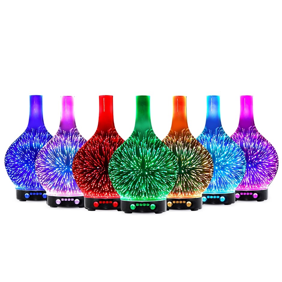 DEVANTi Aromatherapy Diffuser 3D LED Lig