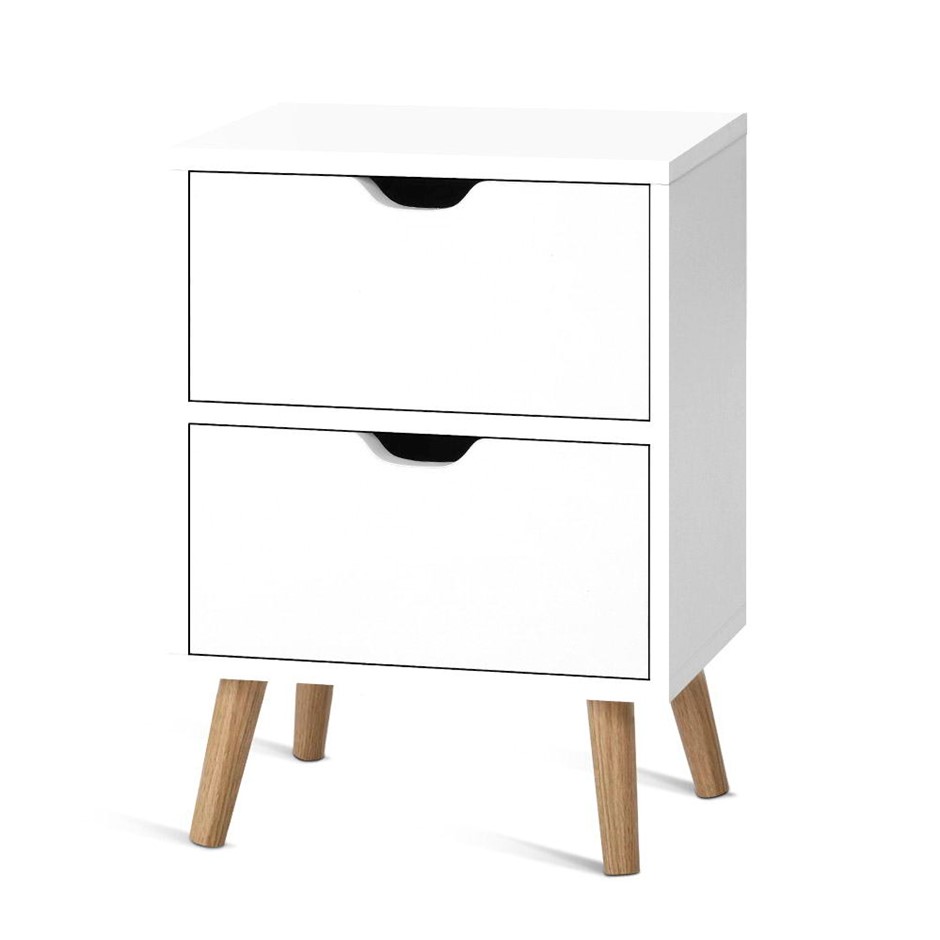 Artiss Bedside Tables Drawers Side Table