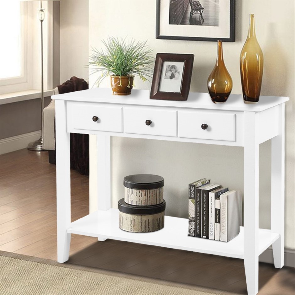 Artiss wooden hallway store console table