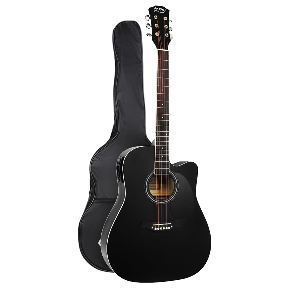 Alpha 41” Inch Electric Acoustic Guitar 