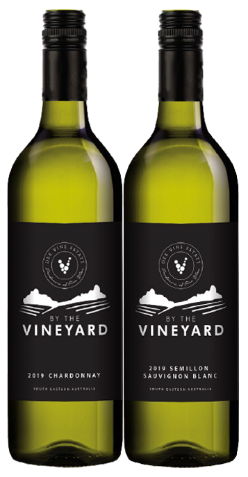By The Vineyard Mixed Pack Chardonnay & Sem Sauv Blanc (12x 750mL)