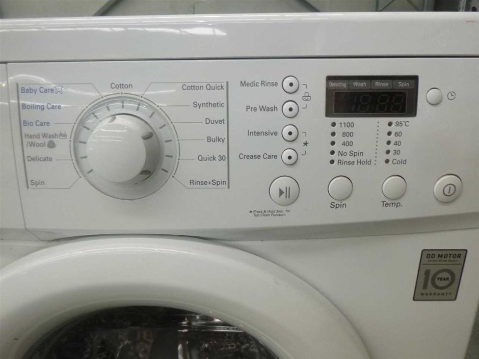 LG WD11020D 7kg Front Load Washing Machine Auction (00139014408) Grays Australia
