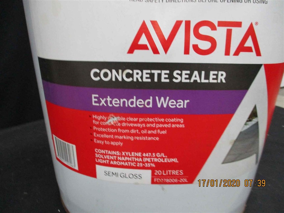 Avista 20 Litres Paint Tins Auction 0106 3016786 Grays Australia