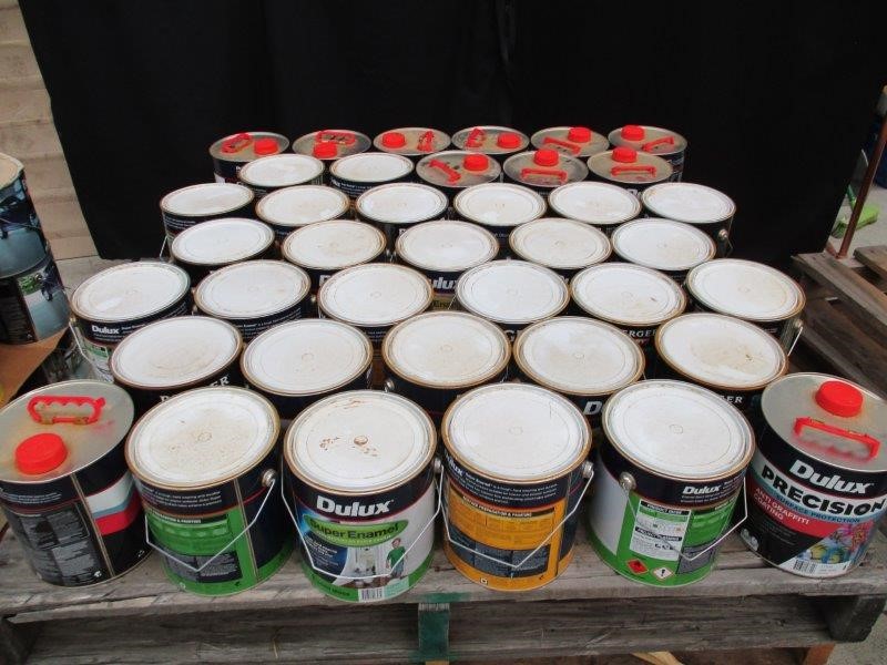 4 Litres Various Paint Tins Auction (00173016786) Grays Australia