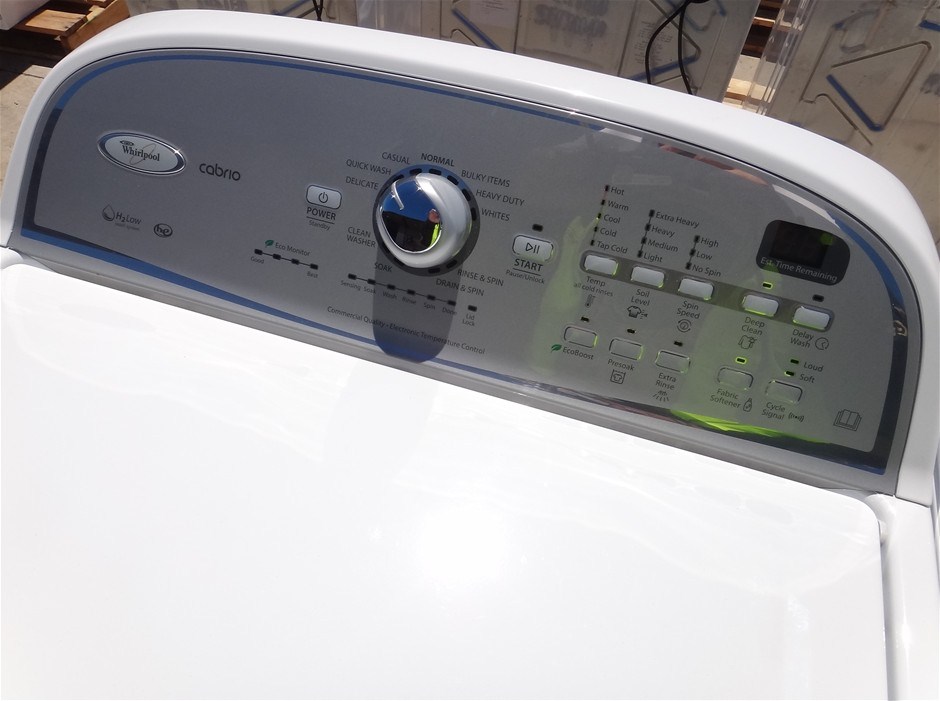 Whirlpool 8kg Top Load Washing Machine Model 6AWTW5700XW Auction