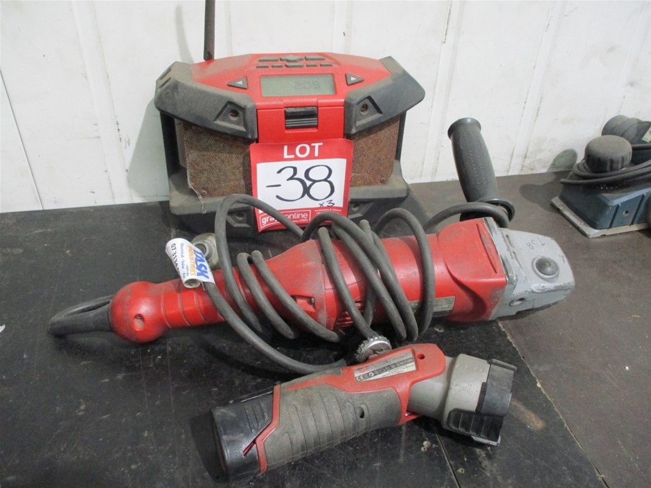 Qty 3 x Milwaukee Power Tools Auction (00387025668) Grays Australia