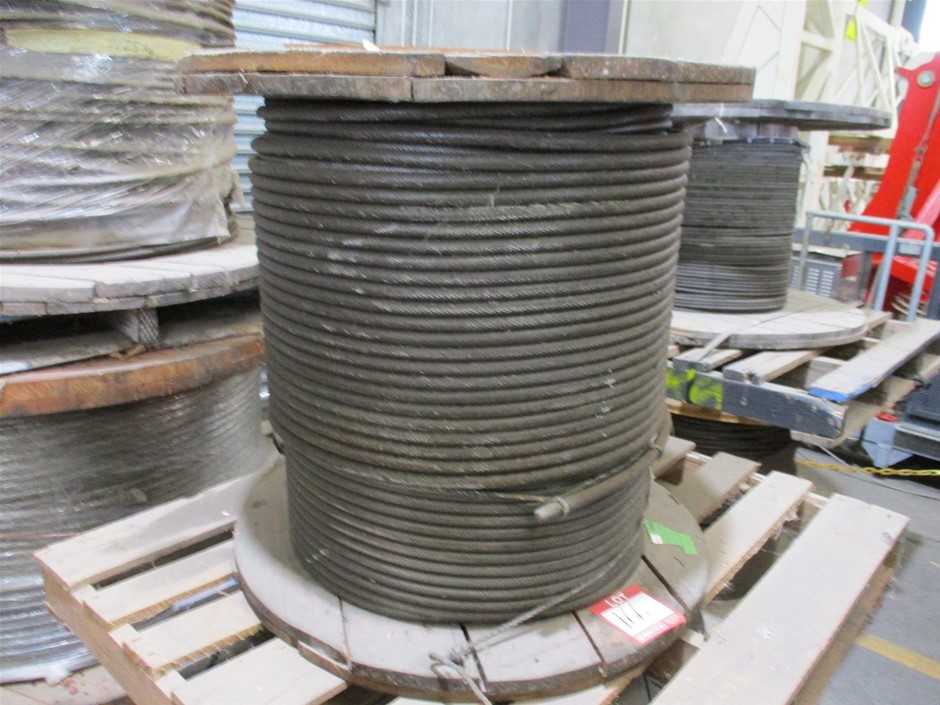 1x Spool Crane Main Rope Auction 0166 7026133 GraysOnline Australia