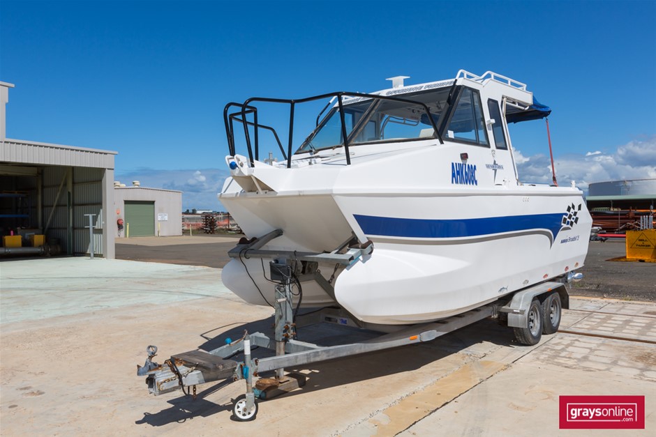Marlin Broadbill 7.5 Half Cabin Cruiser Auction (00015040517) Grays