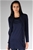 Esprit Womens Long Sleeve Jersey Tee with Scarf