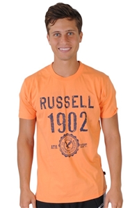 Russell Athletic Mens Cleveland Logo T-S