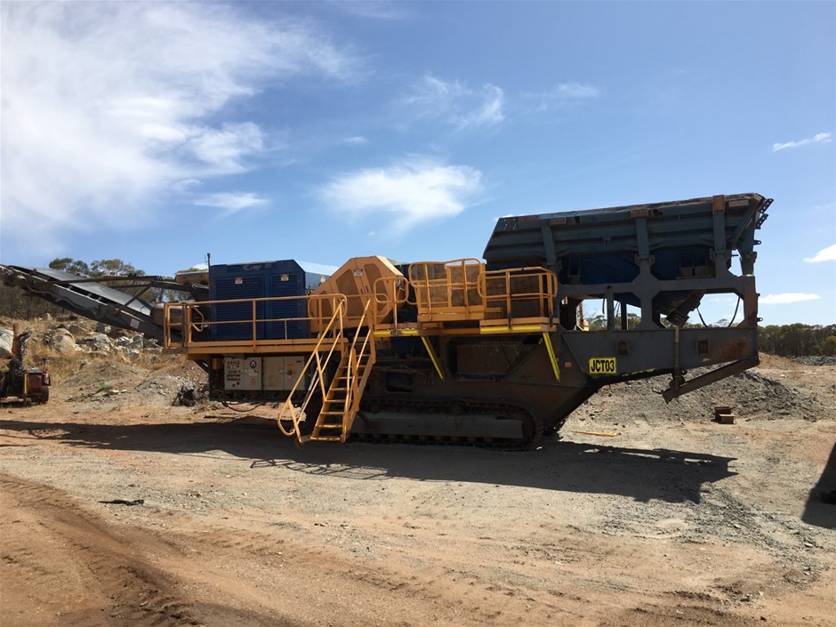 2008 Kleeman Mobicat MC120Z Jaw Crusher Auction (00029015630) Grays
