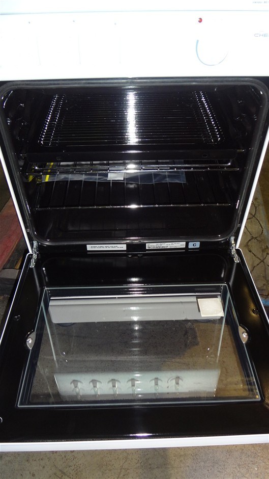 Chef Freestanding Electric Cooker - Model EBC5231W Auction ...