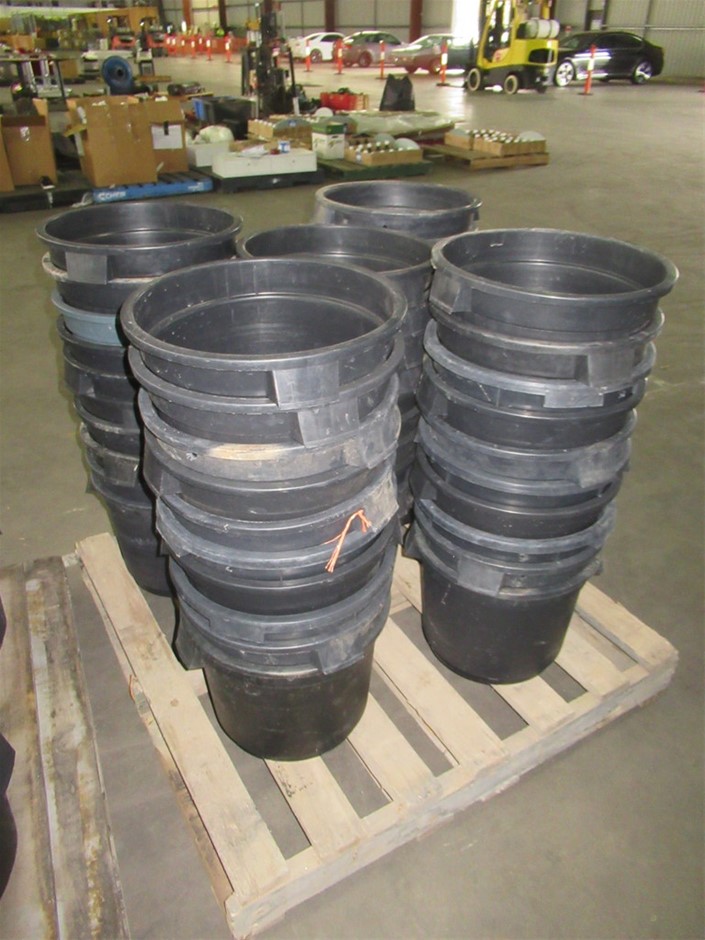 Pearl & Black Agate Platinum Plated Pendant Necklace