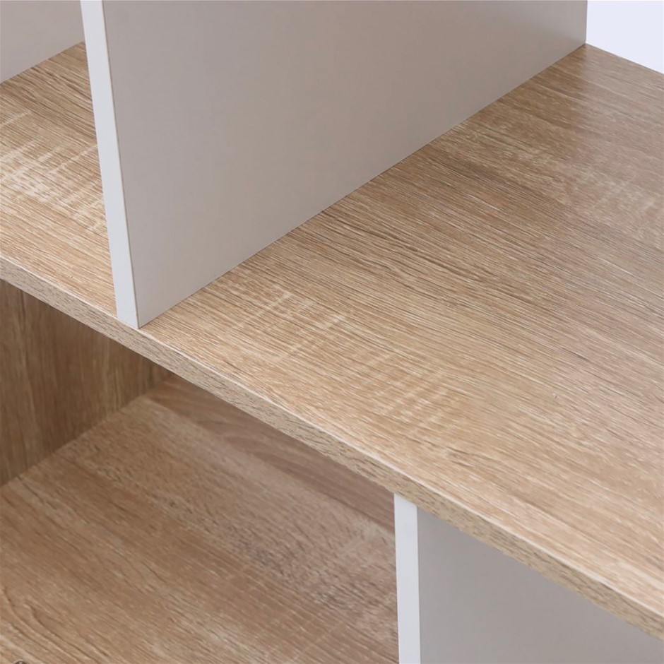 6mm Tiger Eye & Baroque Pearl Dangling Earrings.