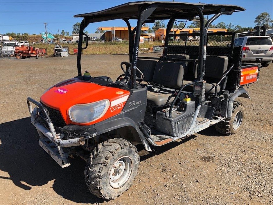 2017 Kubota RTV Buggy / Utility Vehicle Auction (0001-7026294) | Grays ...