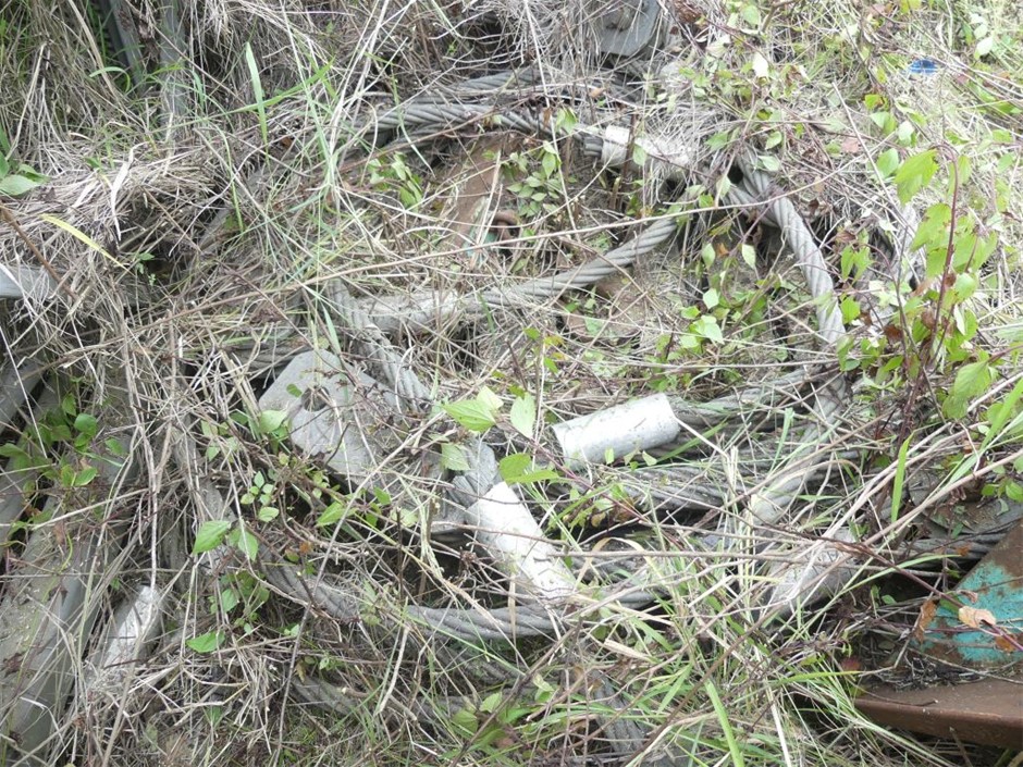 18K Gold-Filled Cuban Necklace with Simulated Diamond Clasp - 55.8cm