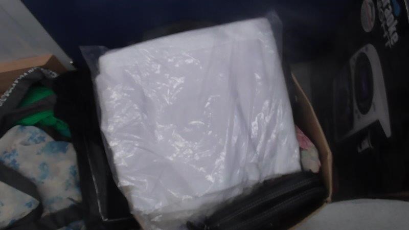 7-8mm Black Potato Shape Pearl with Platinum Plated Bracelet