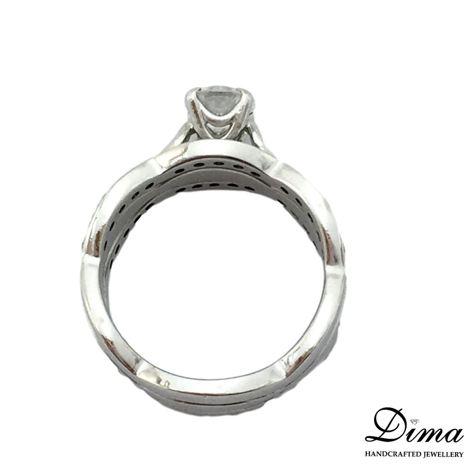 7-8mm Pearl & Flower Jade Real 18k Gold Plated Jewellery Set