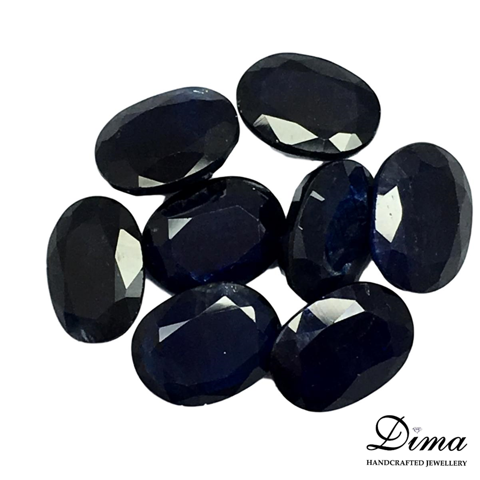 7-8mm Pearl & Lapis Lazuli Real 18k Gold Plated Jewellery Set