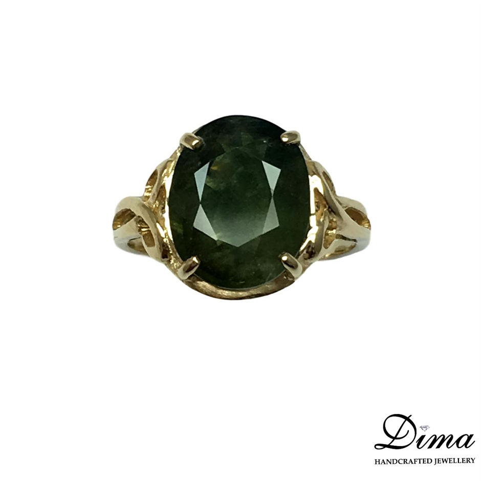 Stunning 18ct Heavy Yellow Gold Plated Simulated Diamond Drop Pendant