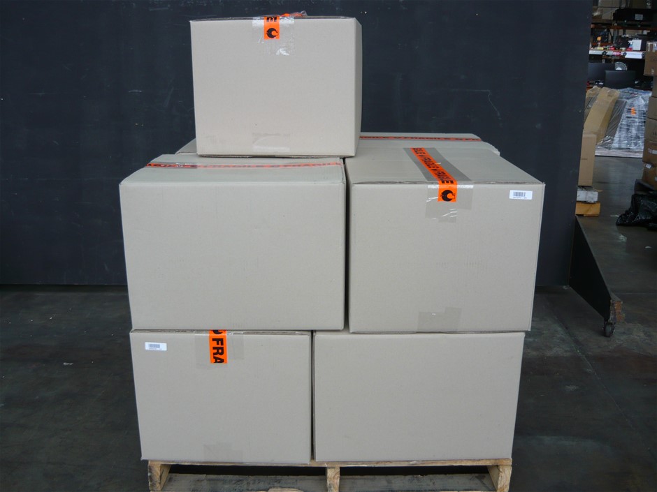 925 Sterling Silver White Crystal Disco Ball Earring & Necklace Set