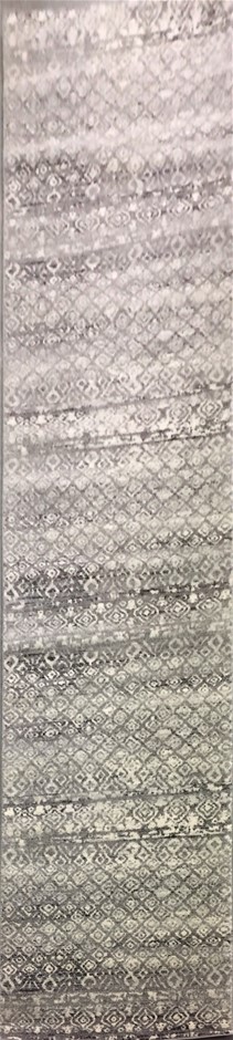 9K WHITE GOLD 0.50CT HI I1 DIAMOND NECKLACE 40+5cm