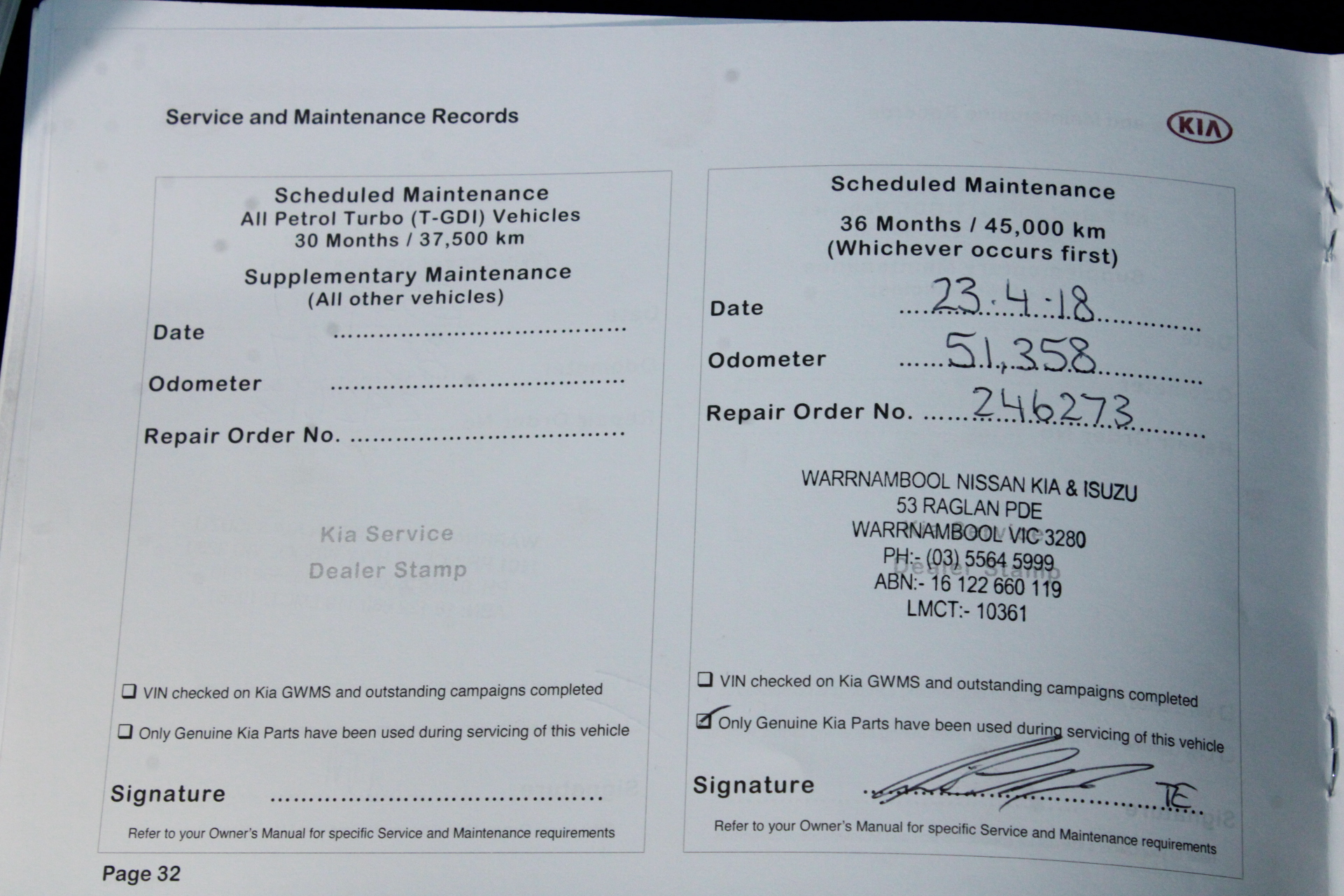 9K YELLOW GOLD 'C' 0.06 HI I1 DIAMOND NECKLACE 40+5cm