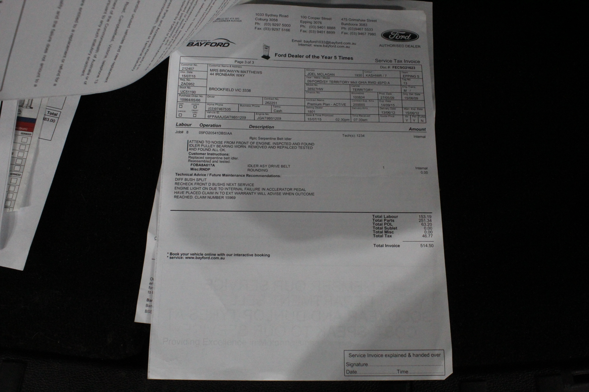 900mm GP/Digging Bucket To Suit 8T Excavator (Unused)