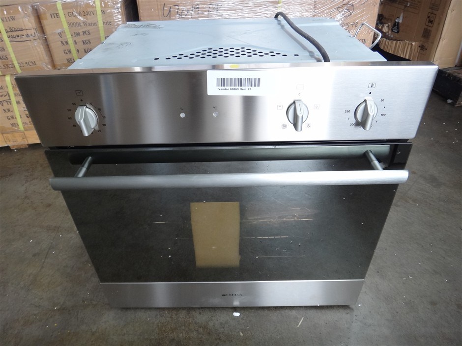 Emilia 60cm Built In Electric Oven Model EF6FIDG Auction