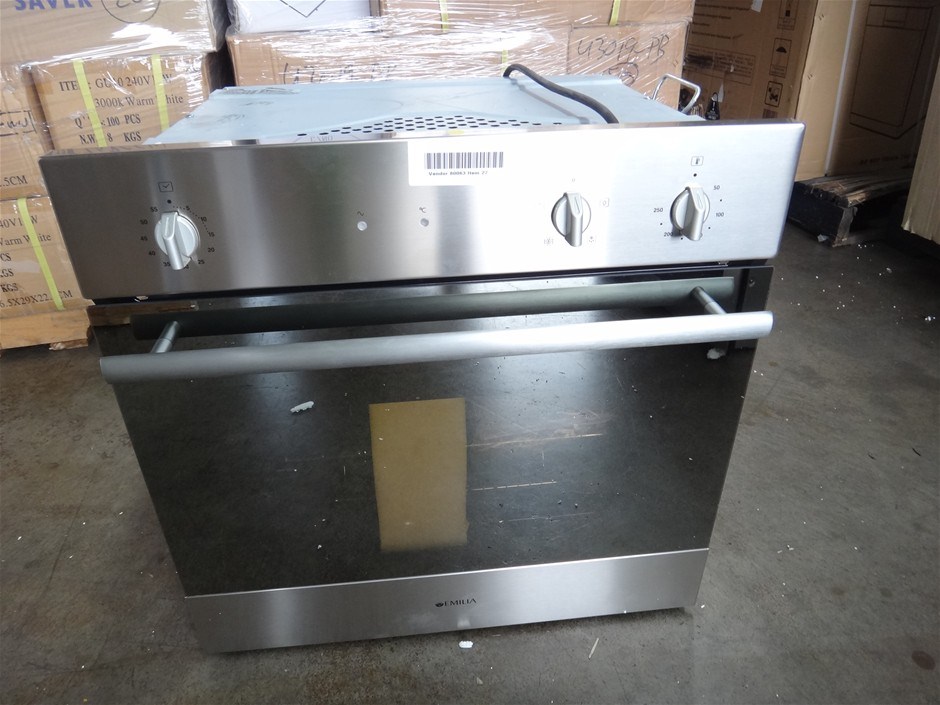 Emilia 60cm Built In Electric Oven Model EF6FIDG Auction