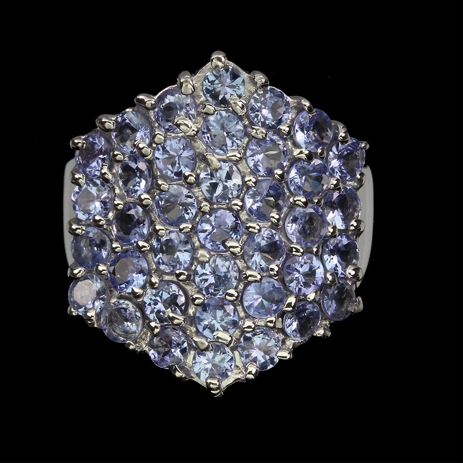 9K WHITE GOLD 0.25ct F VS ROUND LAB DIAMOND RING