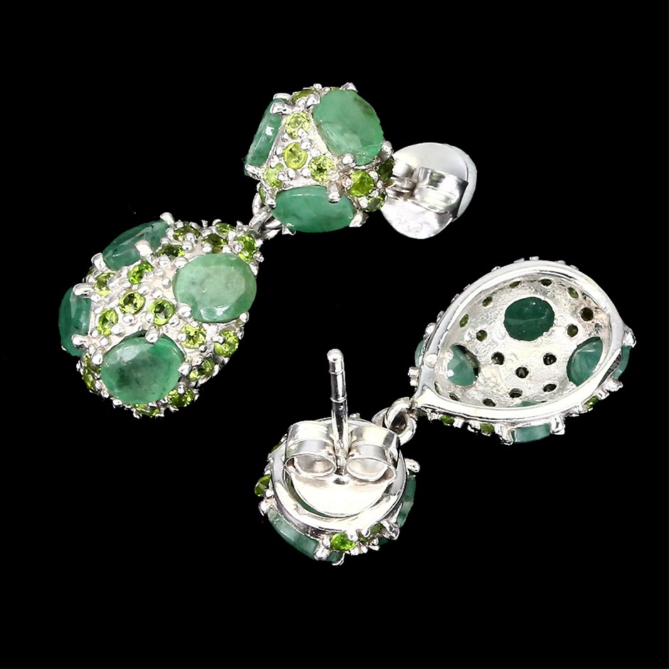 9K WHITE GOLD 0.12ct F VS LAB DIAMOND PEAR NECKLACE 40-45cm