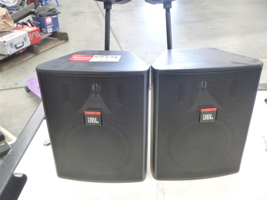 2 x JBL Surround Sound Wall Mount Speakers Auction (00229015903