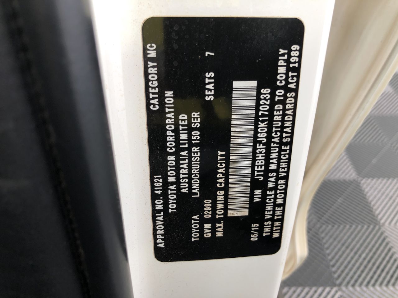 Electric Ride On Sweeper (Unused)