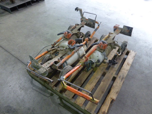 2 x HILARY RADLEY Women's L/S Johnny Collar Cuff Blouse, Size L, Blue. NB: