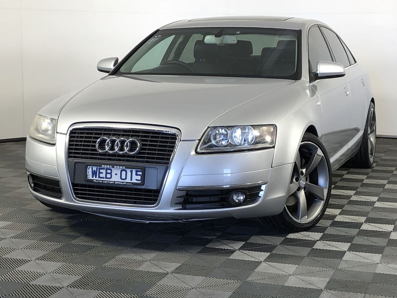 10 x 12mm Baroque Pearl & Rhinestone Silver Plated Drop Earrings